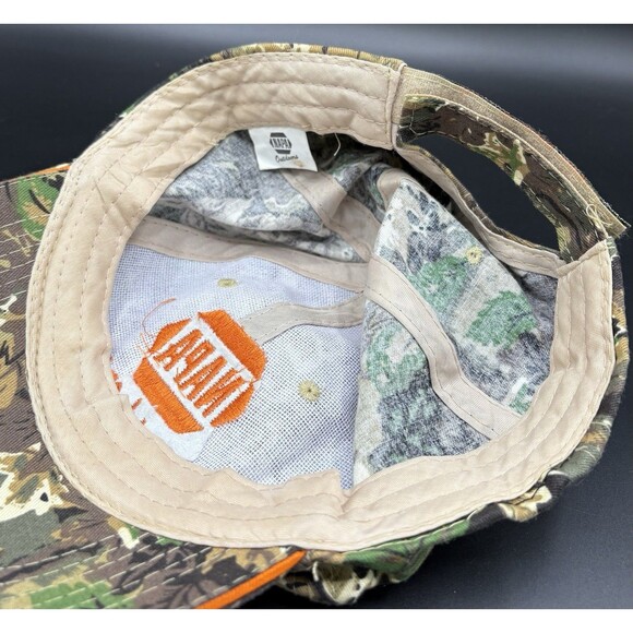 Napa Outdoors Grey Winter Camo Baseball Cap with Strap Back Adjustable - Picture 7 of 7